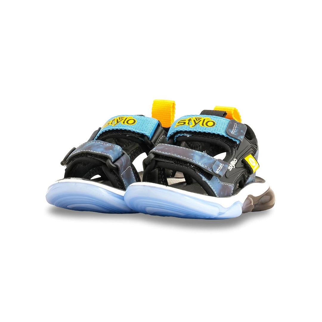 Boys Sky Blue Casual Sandal KD9973
