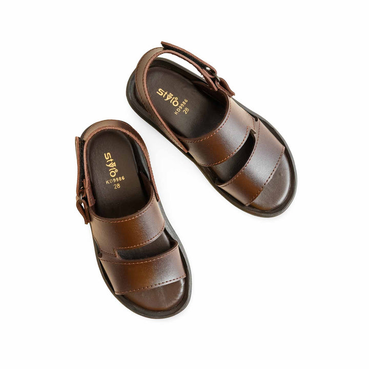 Boys Coffee Formal Sandal KD9986