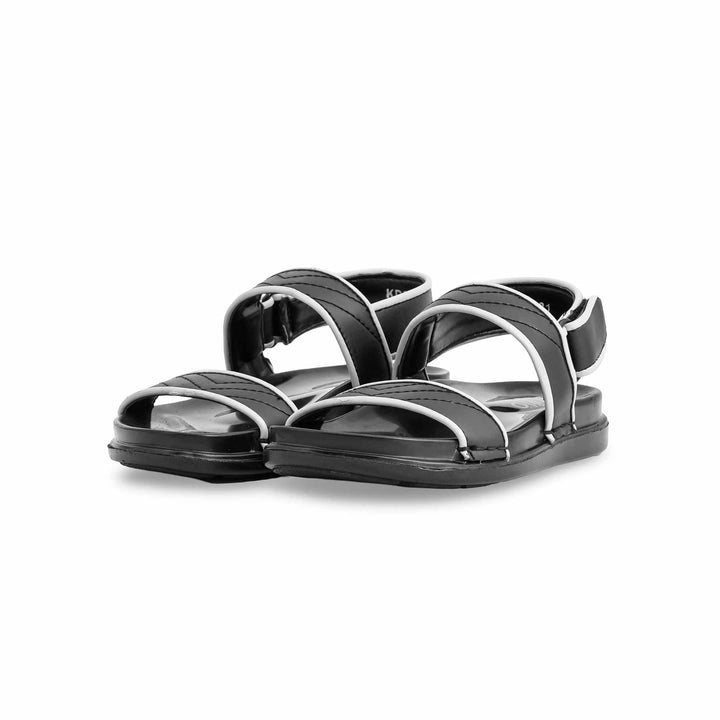 Boys Black Formal Sandal KD9990