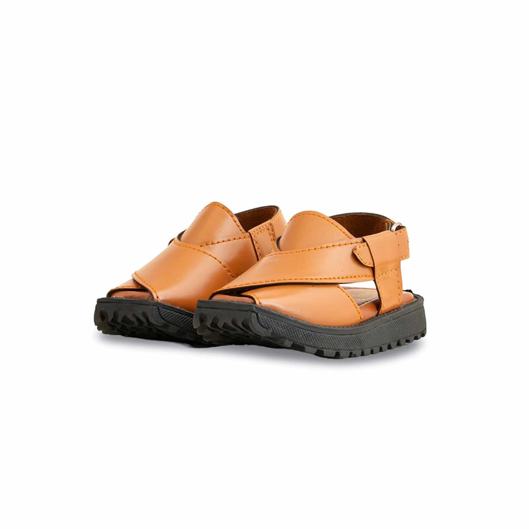 Boys Mustard Peshawari Chappal KD9993