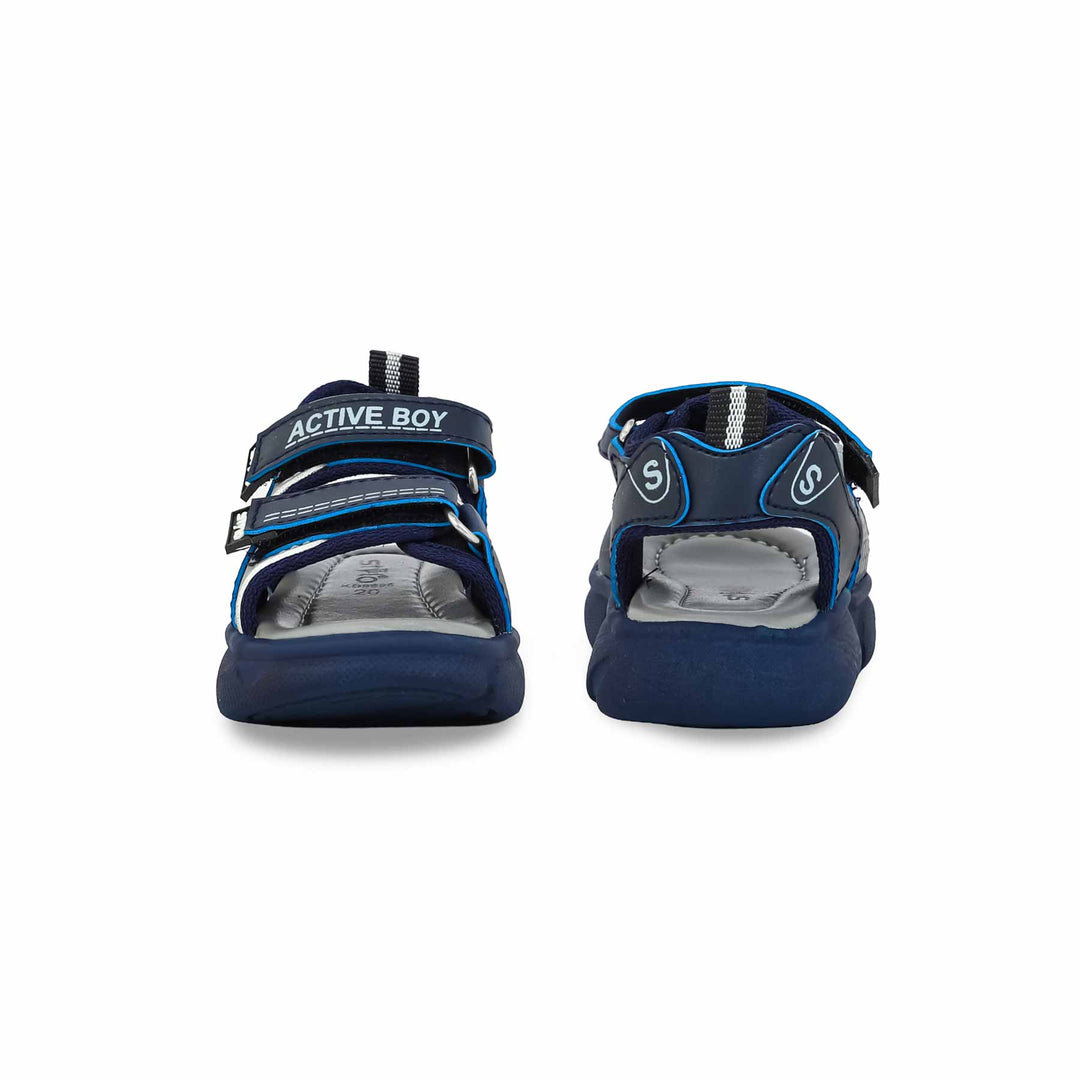 Boys Navy Casual Sandal KD9996