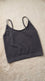 Black Crop Top Bra For Women LB5228