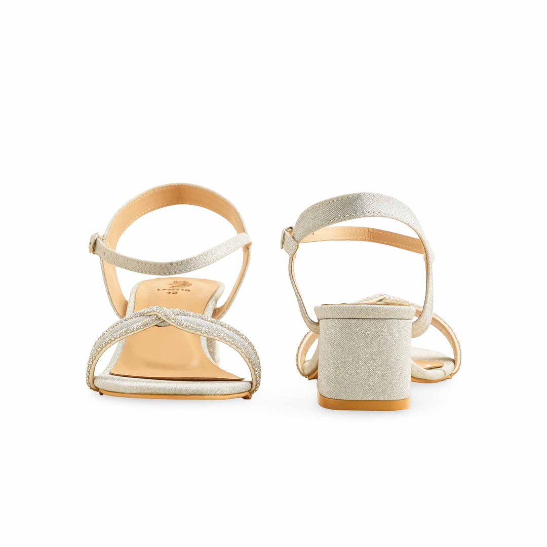 Silver Fancy Sandal LFN416