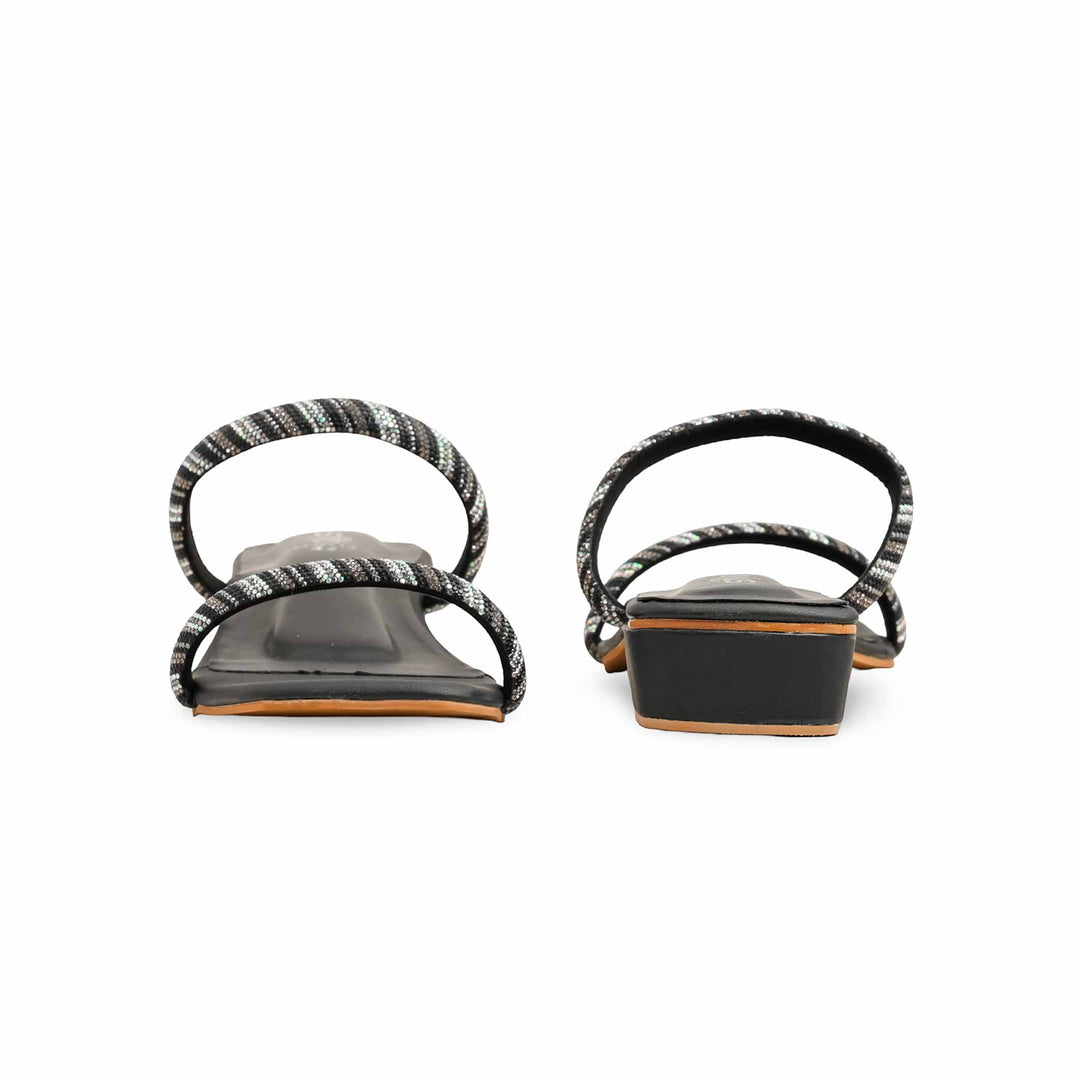 Black Fancy Slipper LFN713