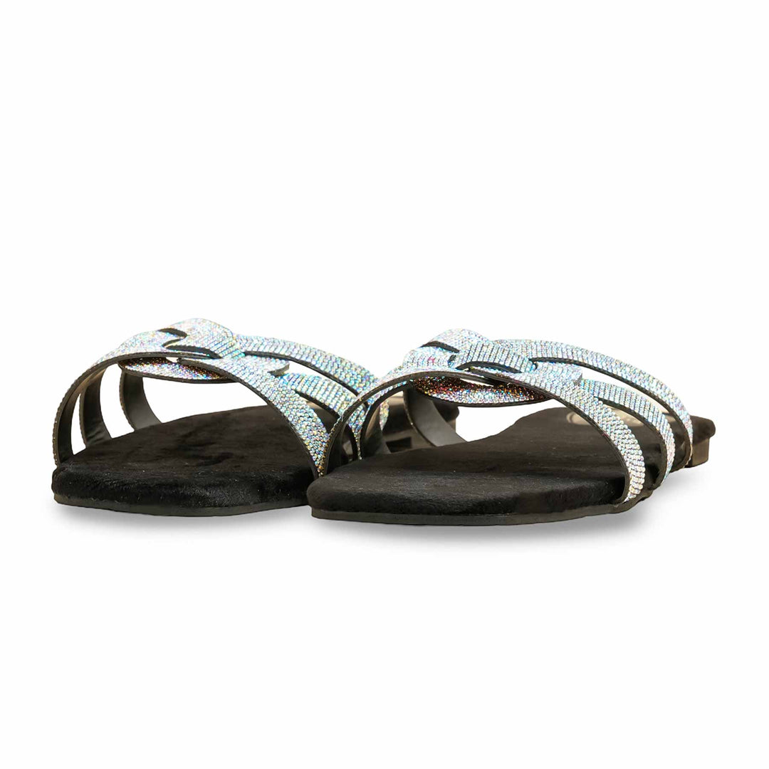 Black Fancy Slipper LFN715