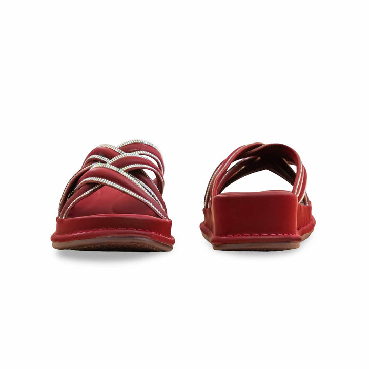 Maroon Formal Slipper LPU703