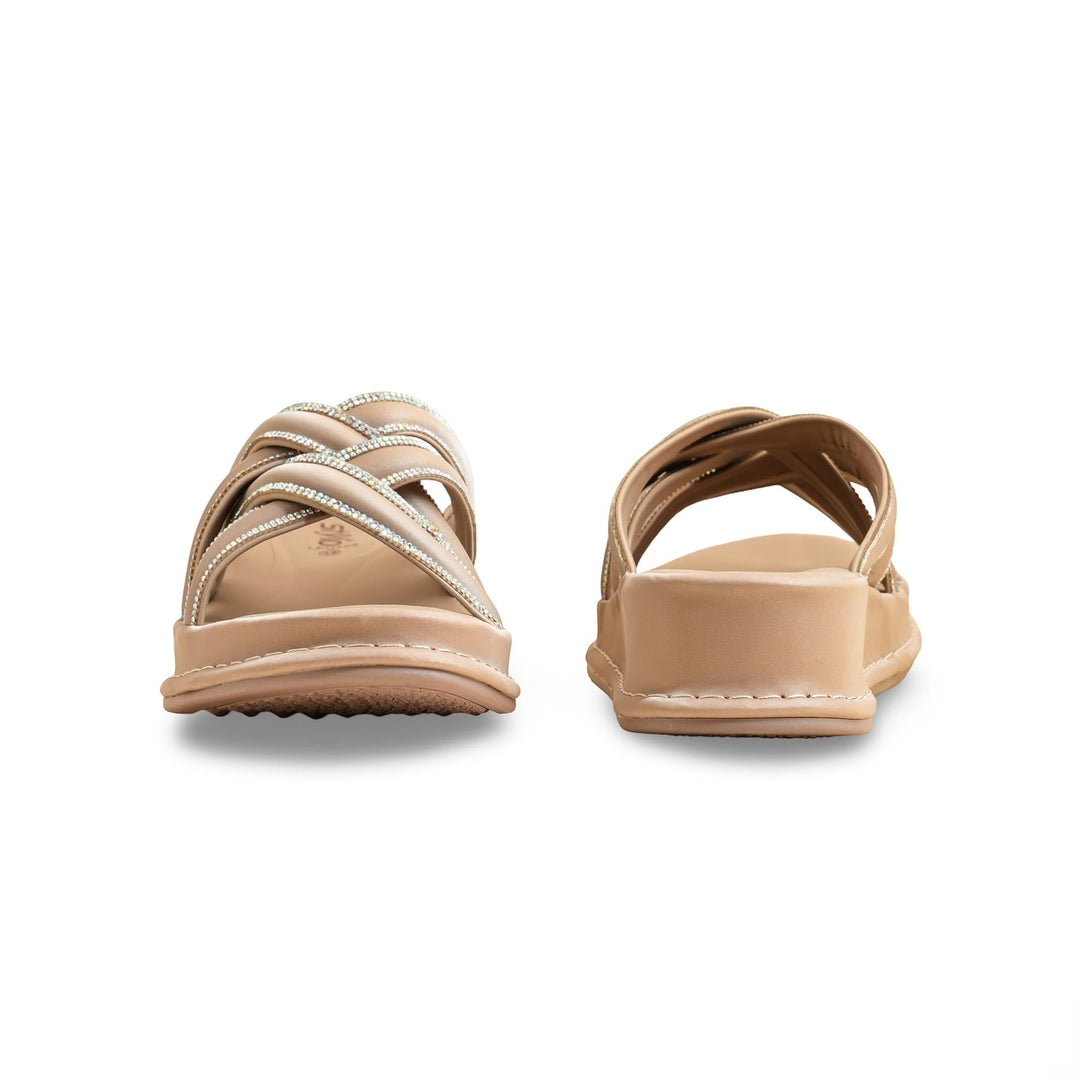 Beige Formal Slipper LPU703
