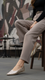 Golden Pumps For Women LWN423