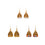 Pack Of Three Earrings O10001