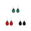 Pack Of Three Earrings O10033