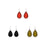 Pack Of Three Earrings O10035