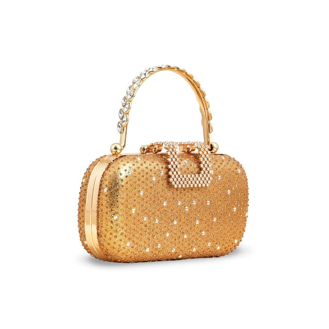 Golden Bridal Clutch P15386