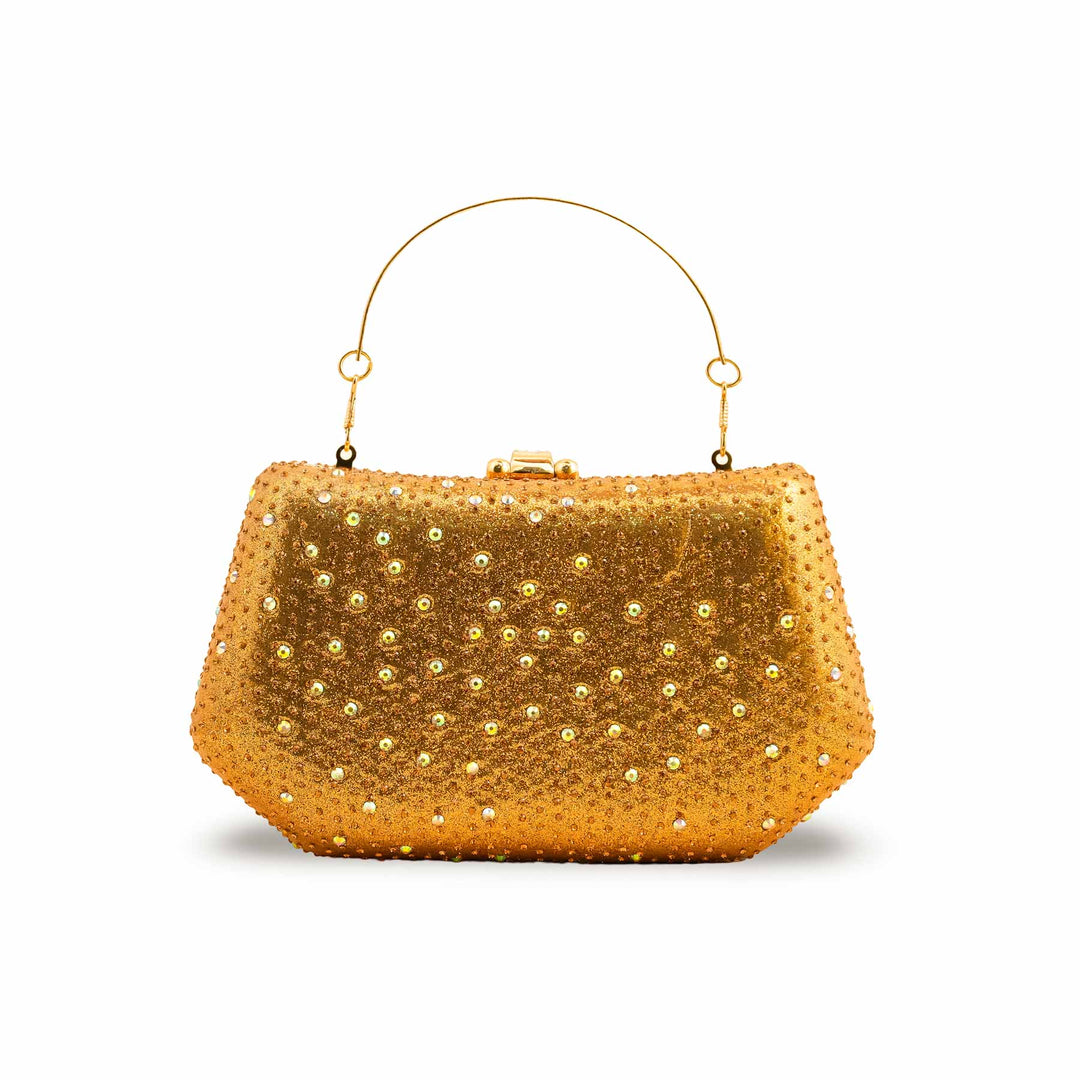 Golden Bridal Clutch P15387