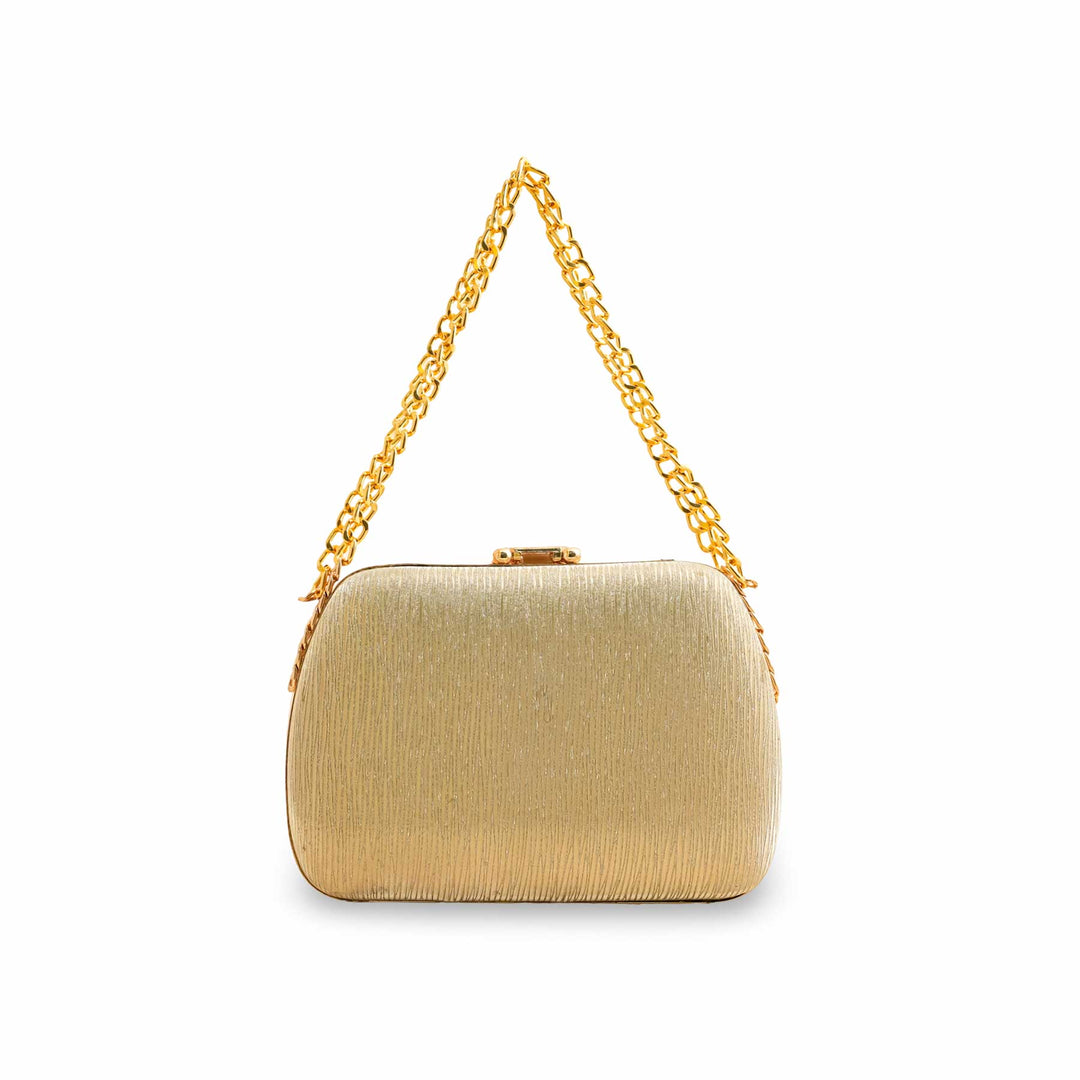 Golden Fancy Clutch P15391