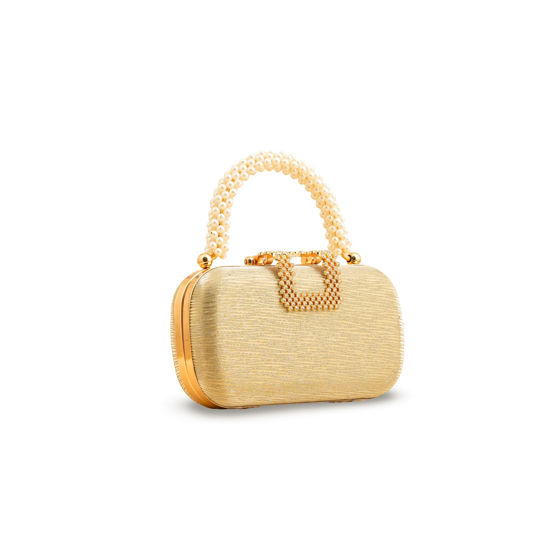 Golden Fancy Clutch P15392