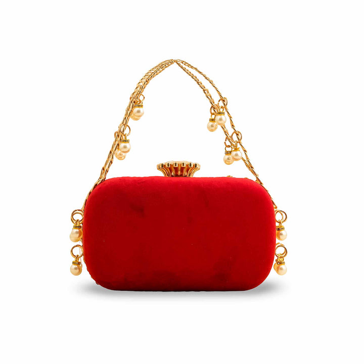 Maroon Fancy Clutch P15398
