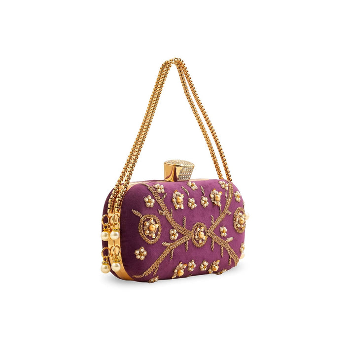 Lilac Fancy Clutch P15405