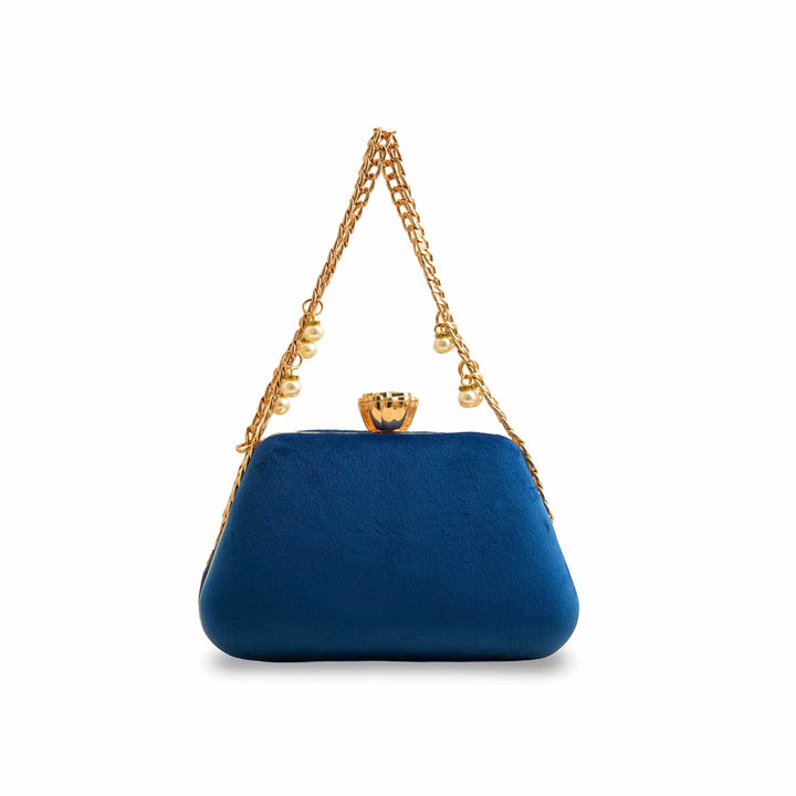 Blue Fancy Clutch P15406