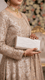 Brown Formal Clutch For Ladies P15701