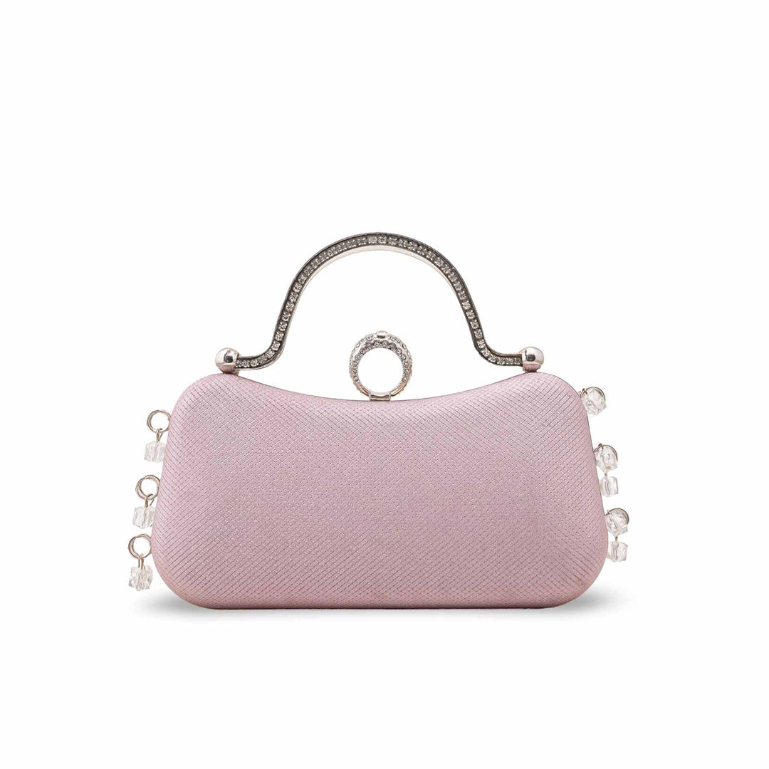 Pink Fancy Clutch For Ladies P15704