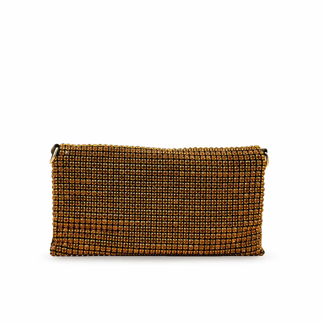 Golden Bridal Clutch P24095