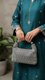 Silver Bridal Clutch P24100