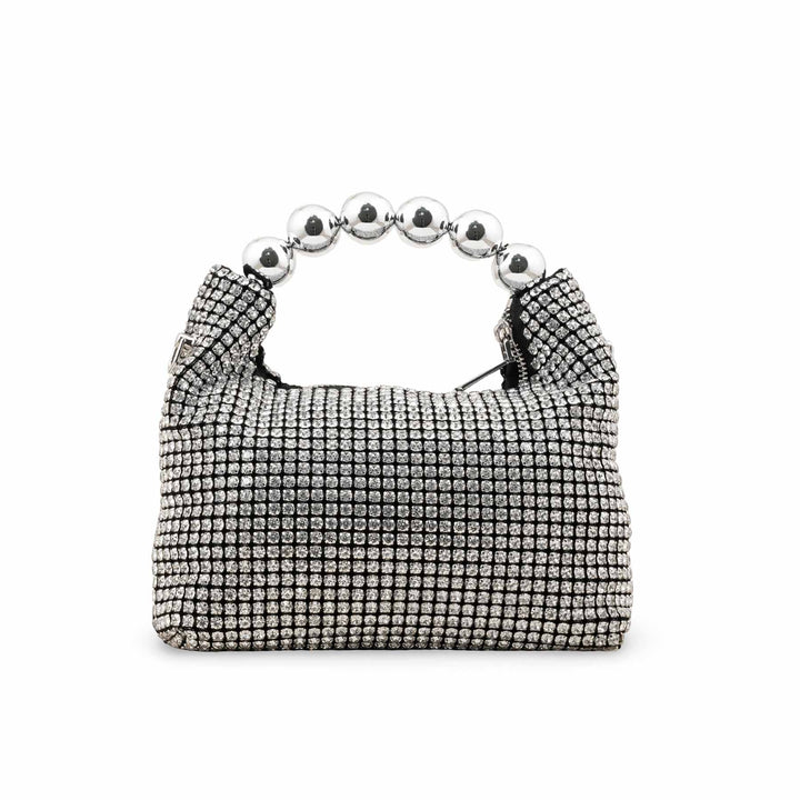 Silver Bridal Clutch P24100