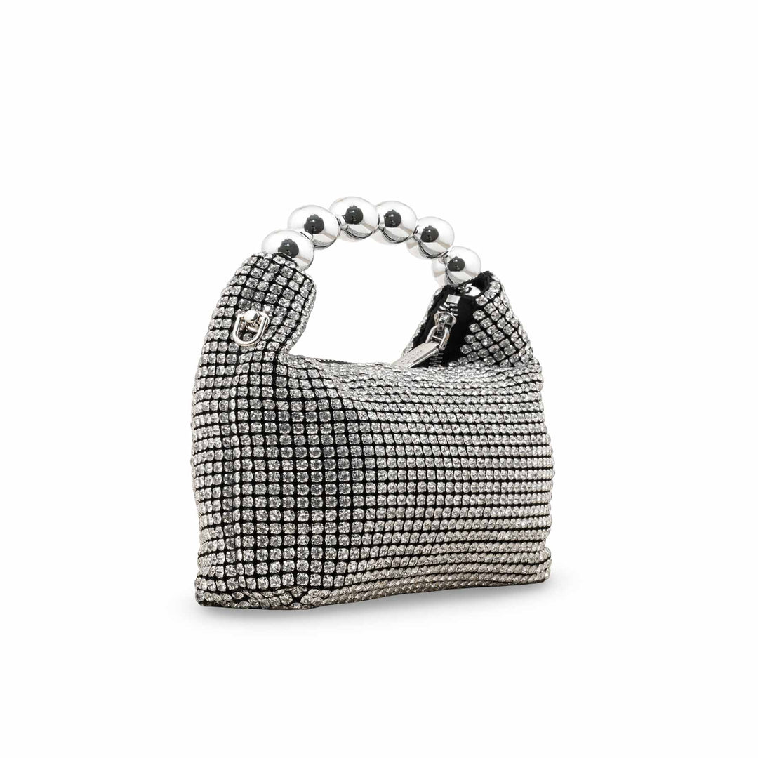 Silver Bridal Clutch P24100