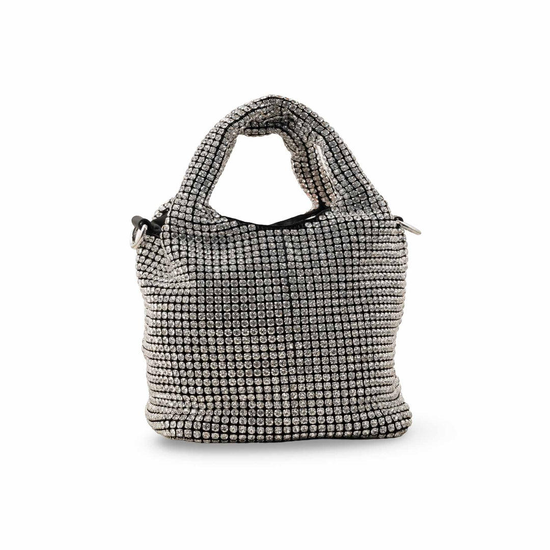 Silver Bridal Clutch P24102