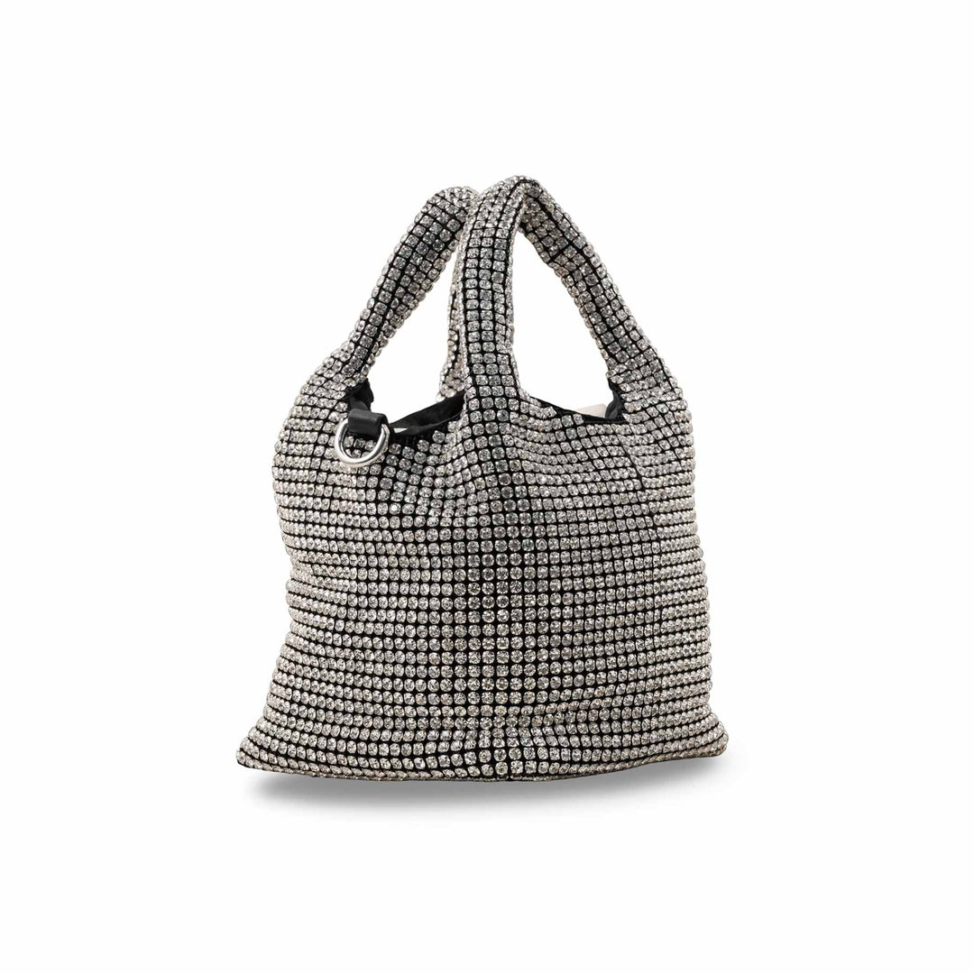 Silver Bridal Clutch P24102