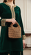 شنطة عروس شامبانيا P24103