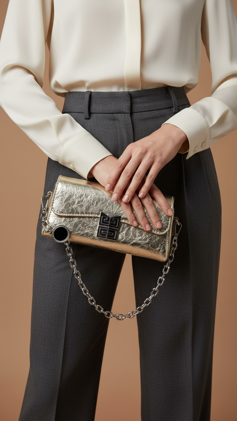 Golden Formal Clutch P24106