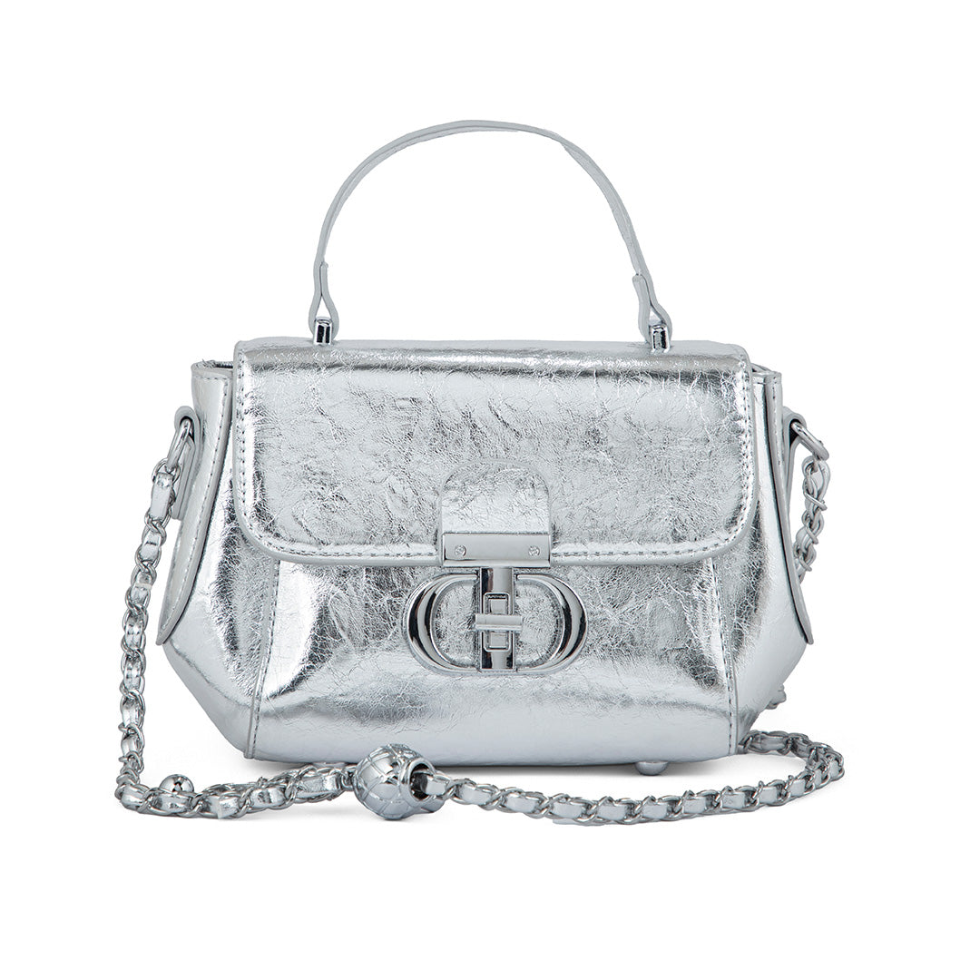 Grey Formal Clutch P24112
