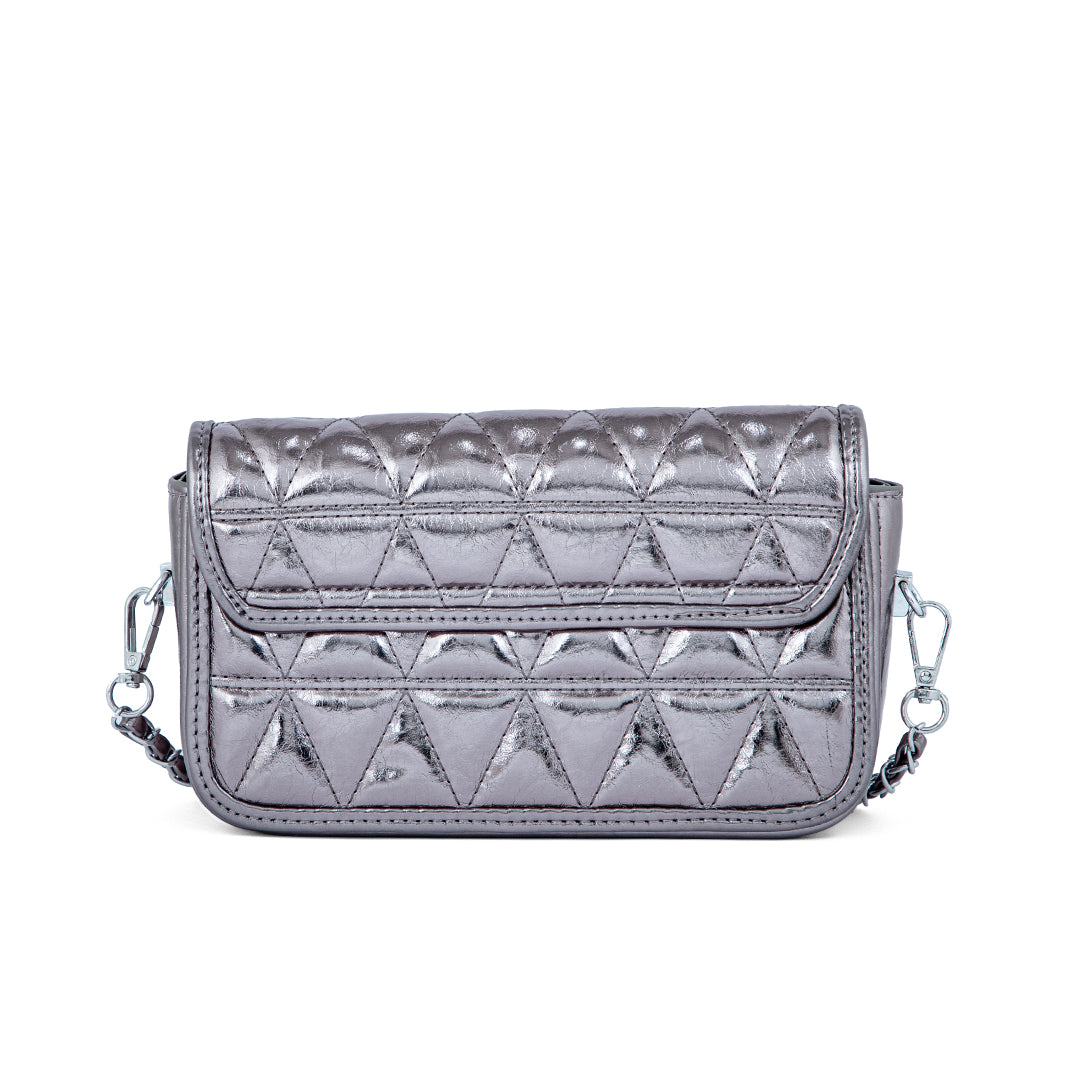 Grey Formal Clutch P24121