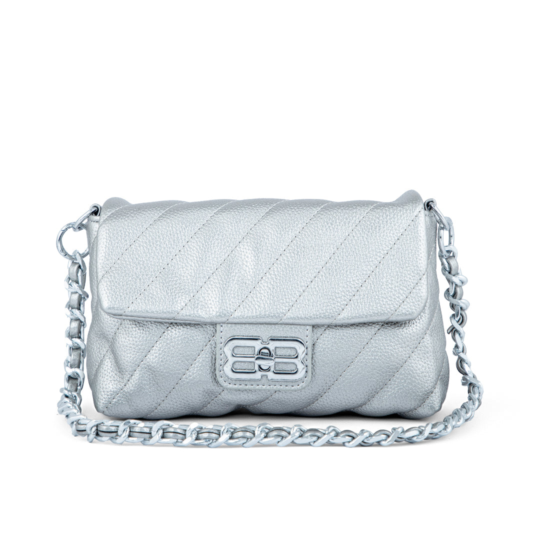 Grey Formal Clutch P24132