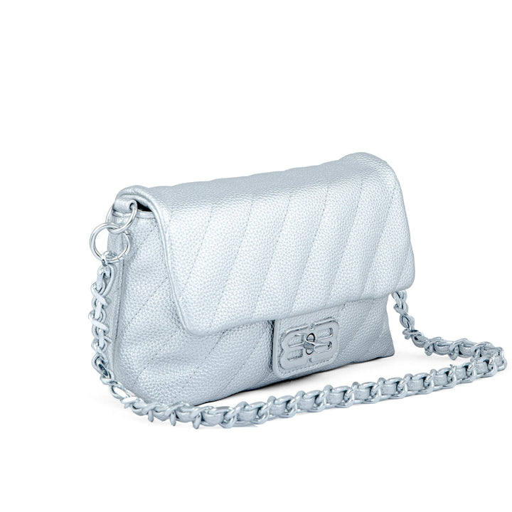 Silver Formal Clutch P24132