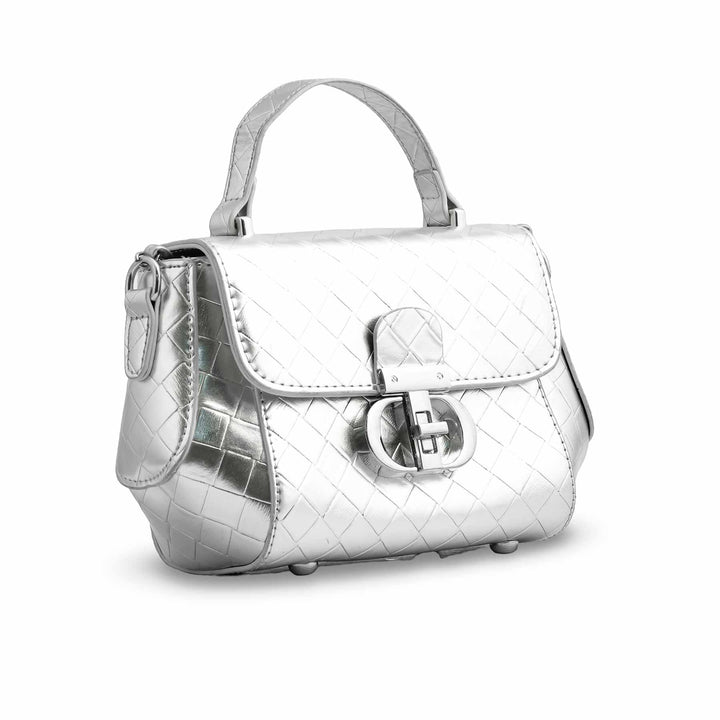 Silver Formal Clutch P24137