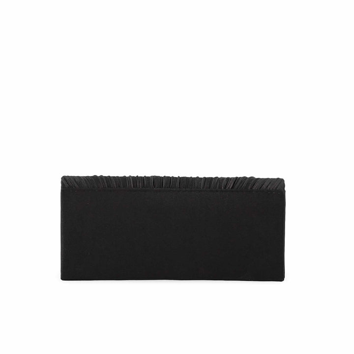 Black Fancy Clutch P24151