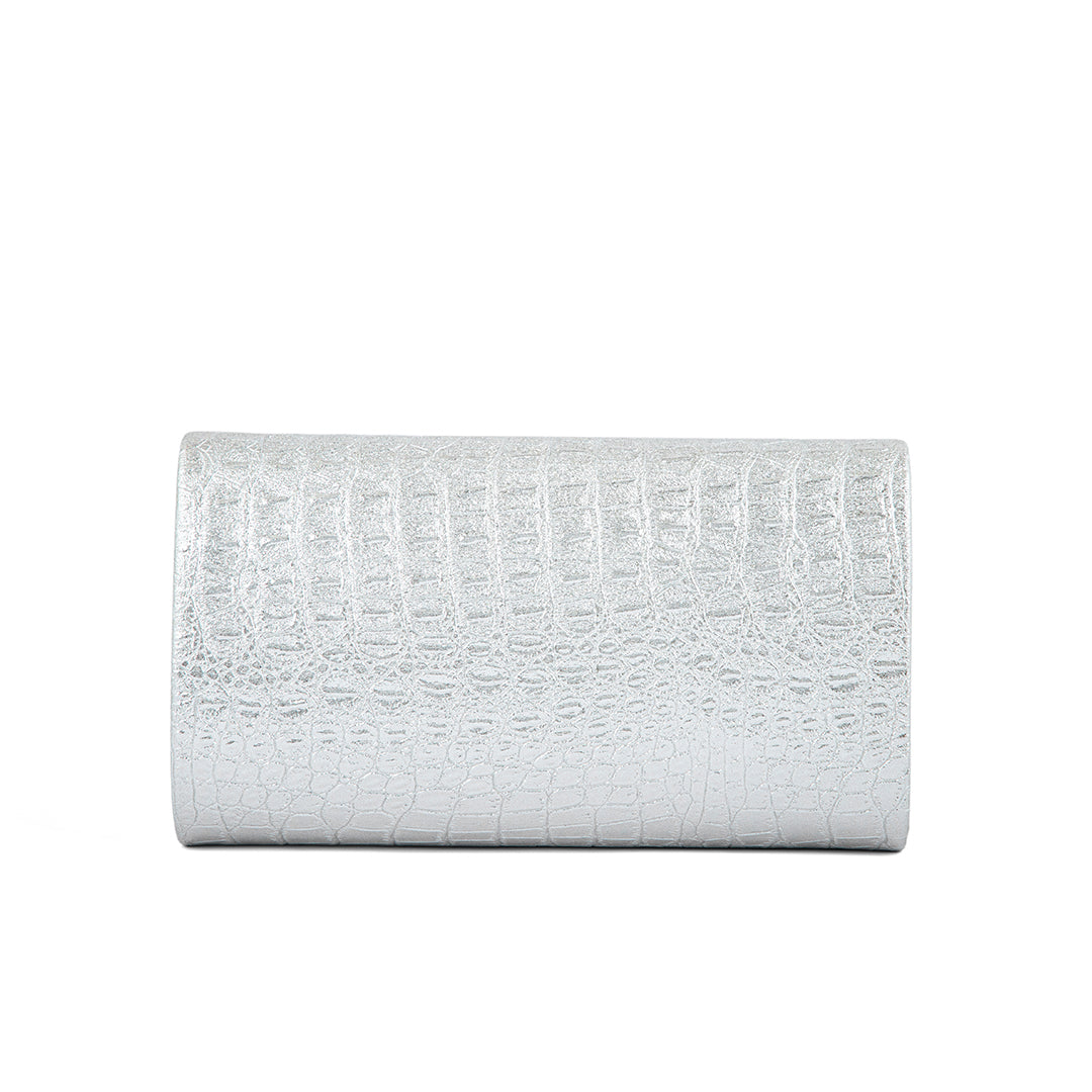Cream Fancy Clutch P24158