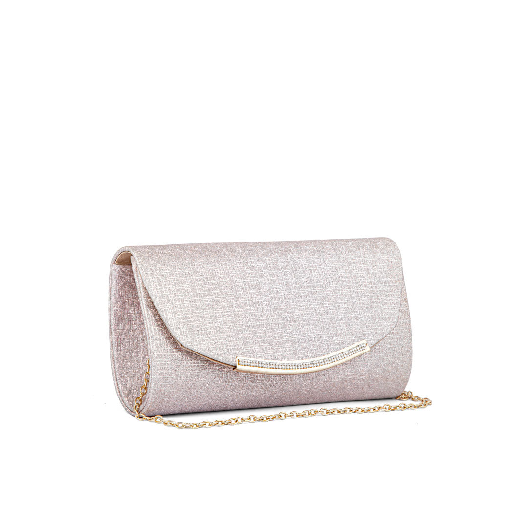 Champagne Fancy Clutch P24173