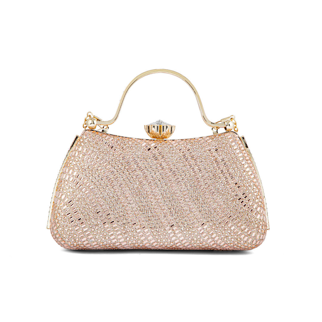 Champagne Fancy Clutch P24186