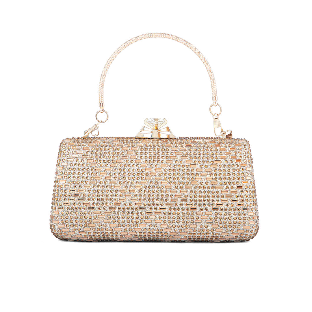 Golden Fancy Clutch P24205