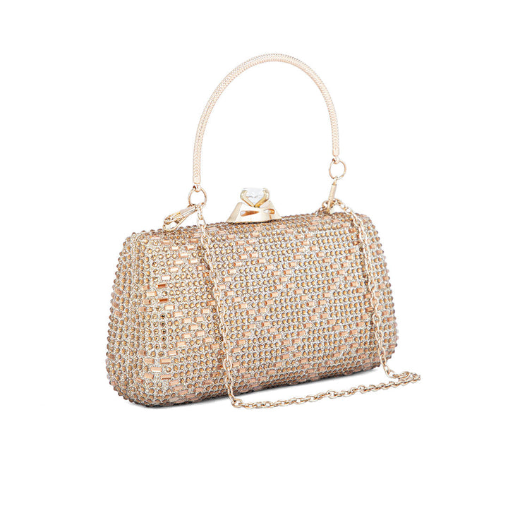 Golden Fancy Clutch P24205