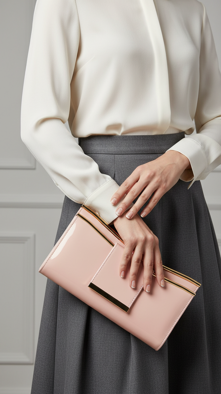 Pink Formal Clutch P24207