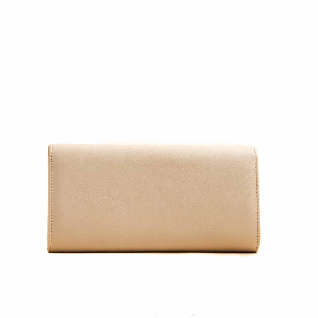Beige Formal Clutch P24217
