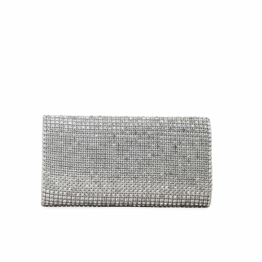 Silver Bridal Clutch P24226