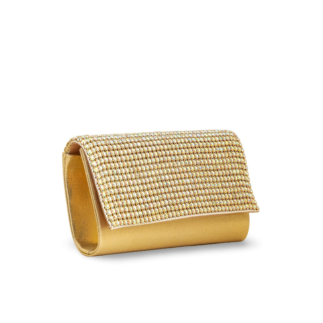 Golden Bridal Clutch P24228