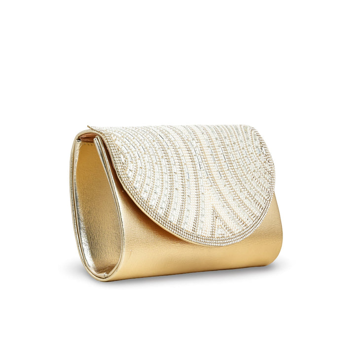 Golden Fancy Clutch p24243