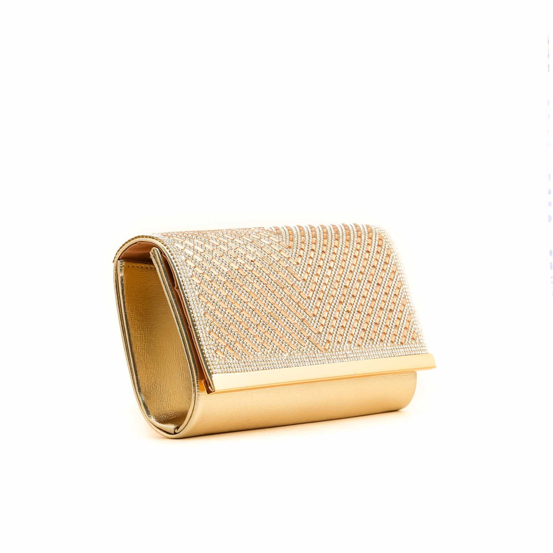 Golden Fancy Clutch P24244