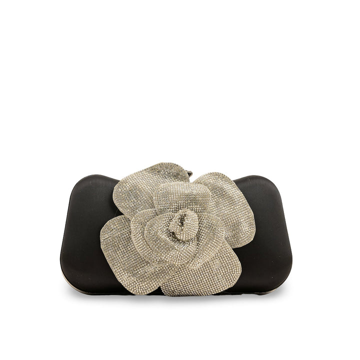 Black Fancy Clutch P24275